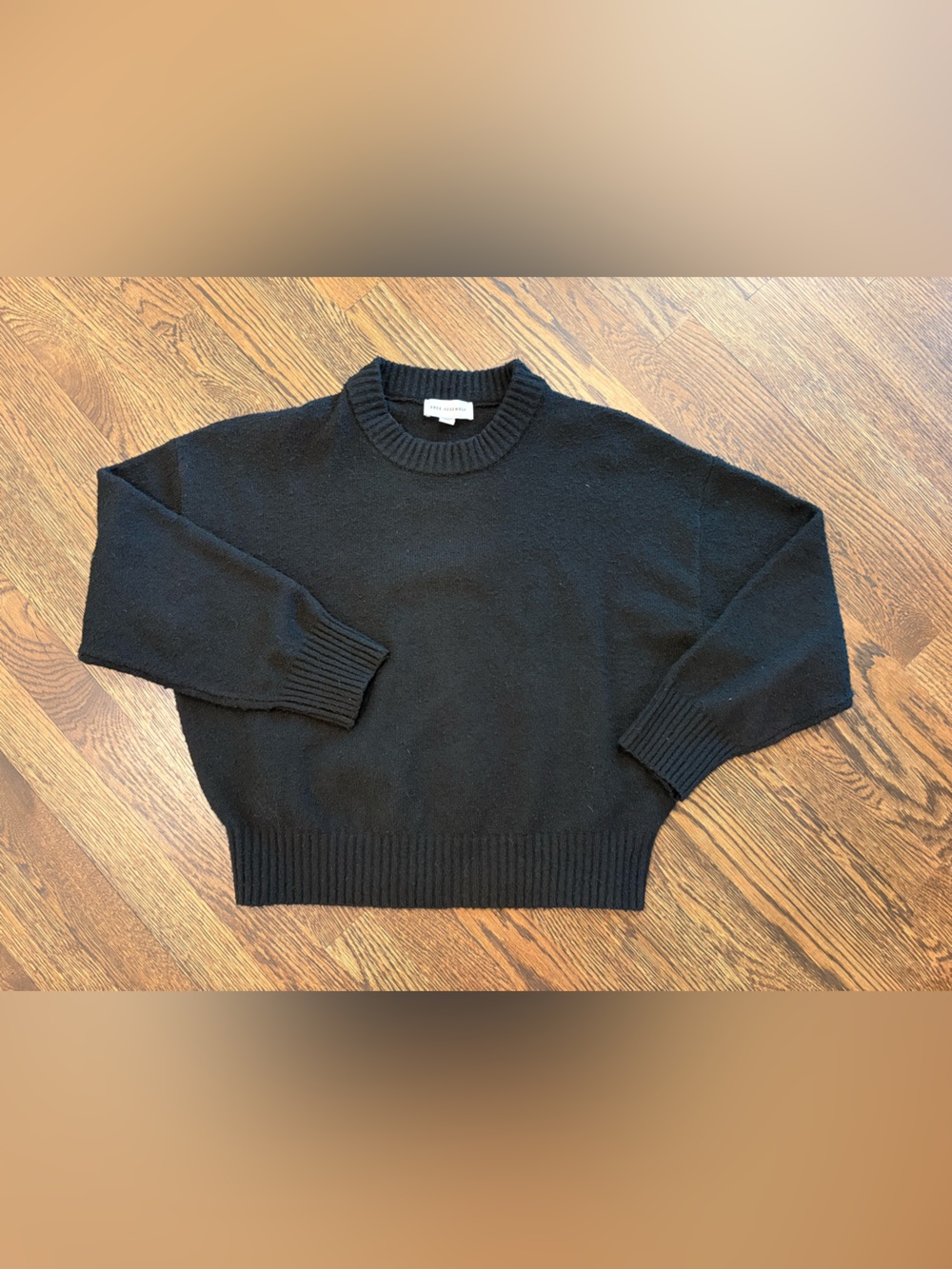 Free Assembly Black Sweater Size M